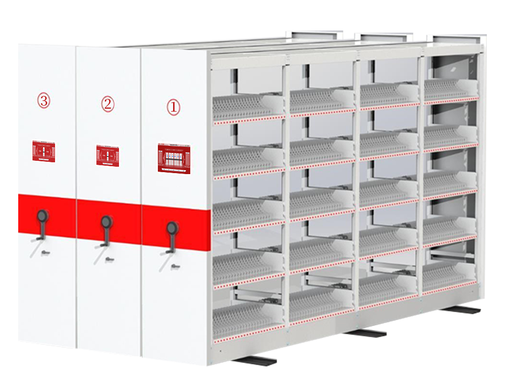 指示燈定位密集架FDC300A25/50A